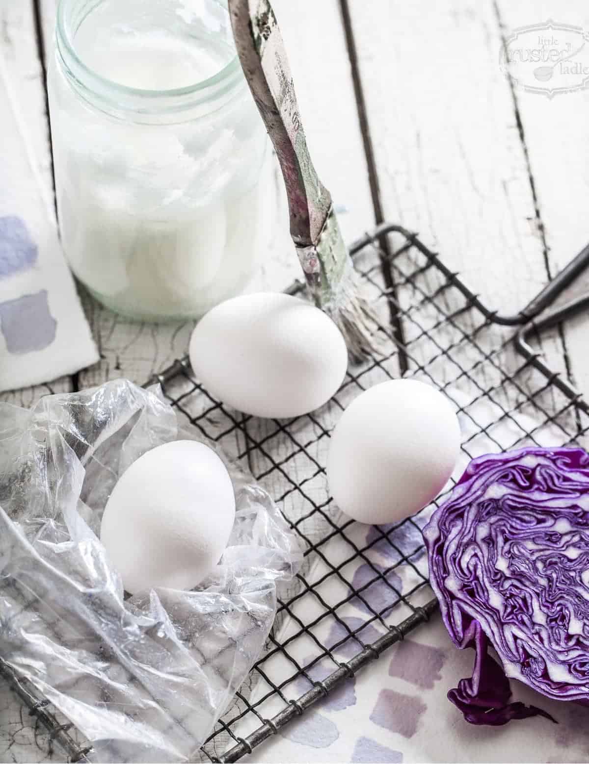 Little Rusted Ladle 3 96WM - Jena Carlin Photography _Midwest Food Photographer - Natural Dye Blue Marble Easter Eggs