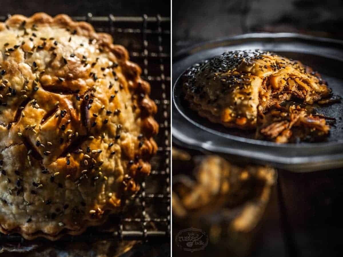 Korean Beef Hand Pies | www.littlerustedladle.com