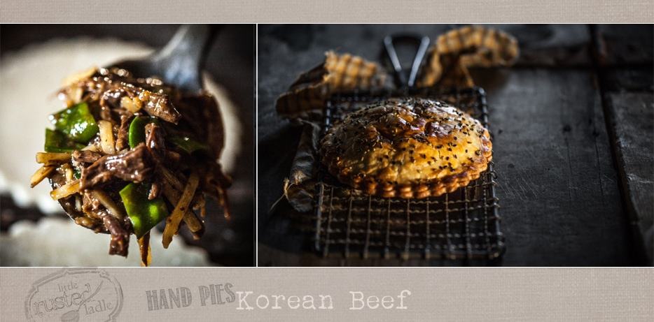 Korean Beef Hand Pies | www.littlerustedladle.com