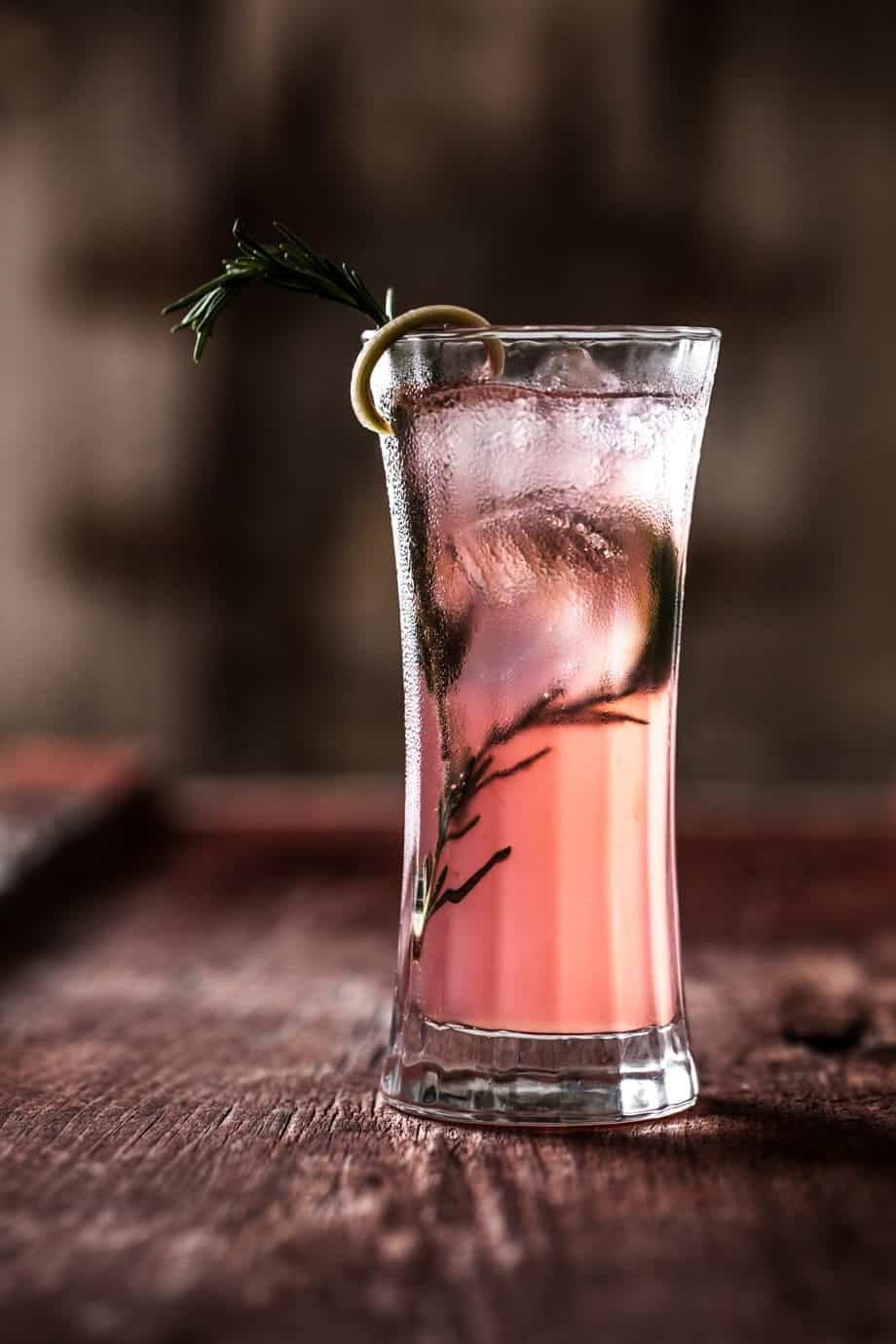 Rhubarb summer cocktail recipes | www.littlerustedladle.com #rhubarb #cocktails #foodphotography