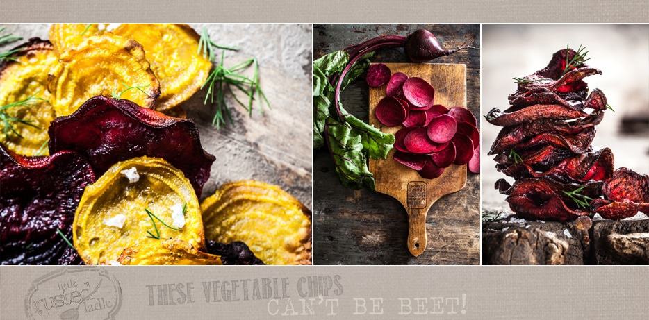 Root Vegetable Beets Rustic Baked Chips - Jena Carlin Photography - Little Rusted Ladle