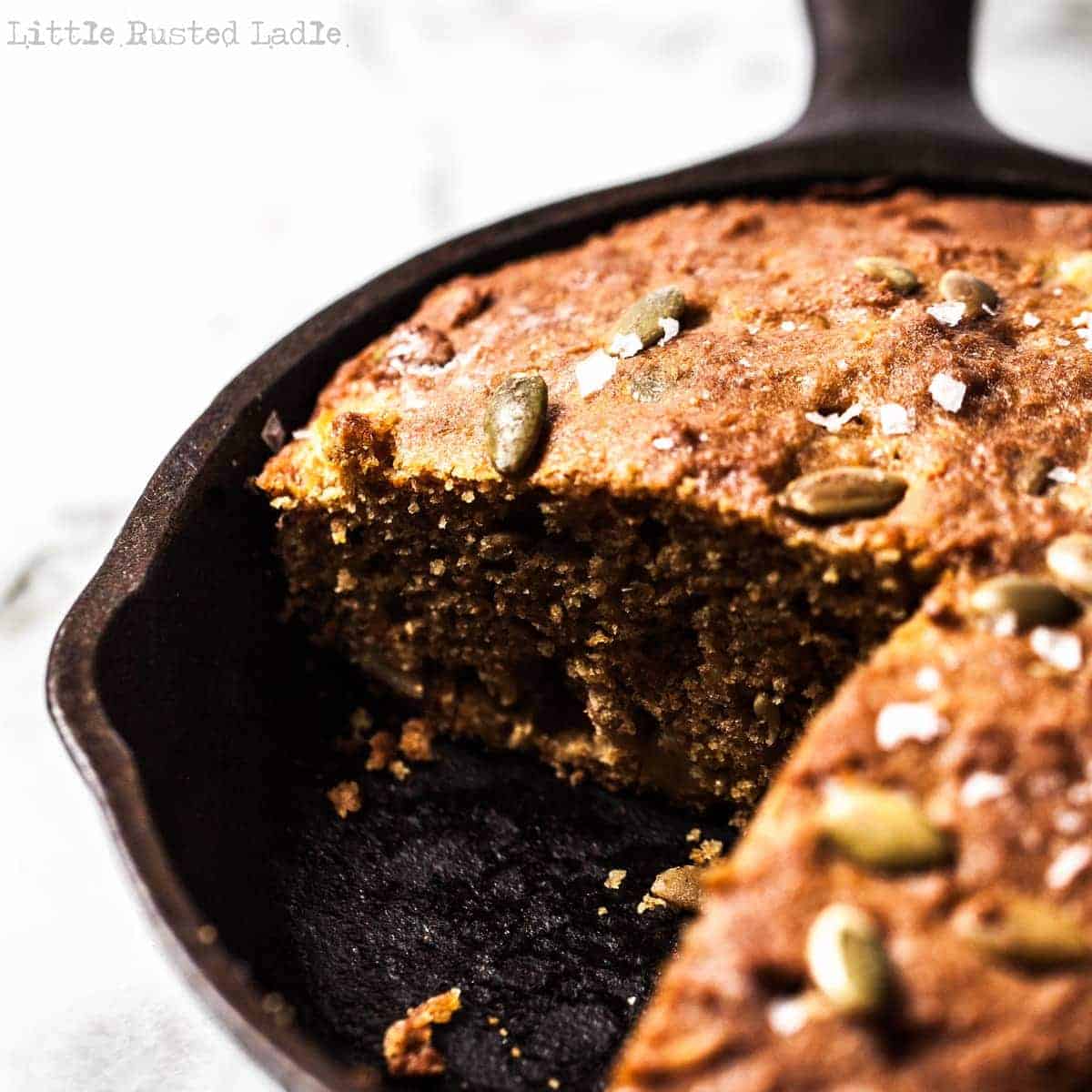 Giveaway - Mock Mill - Parsnip Pumpkin Seed Bread Recipe | Little Rusted Ladle #FoodStyling #FoodPhotography #Parsnips