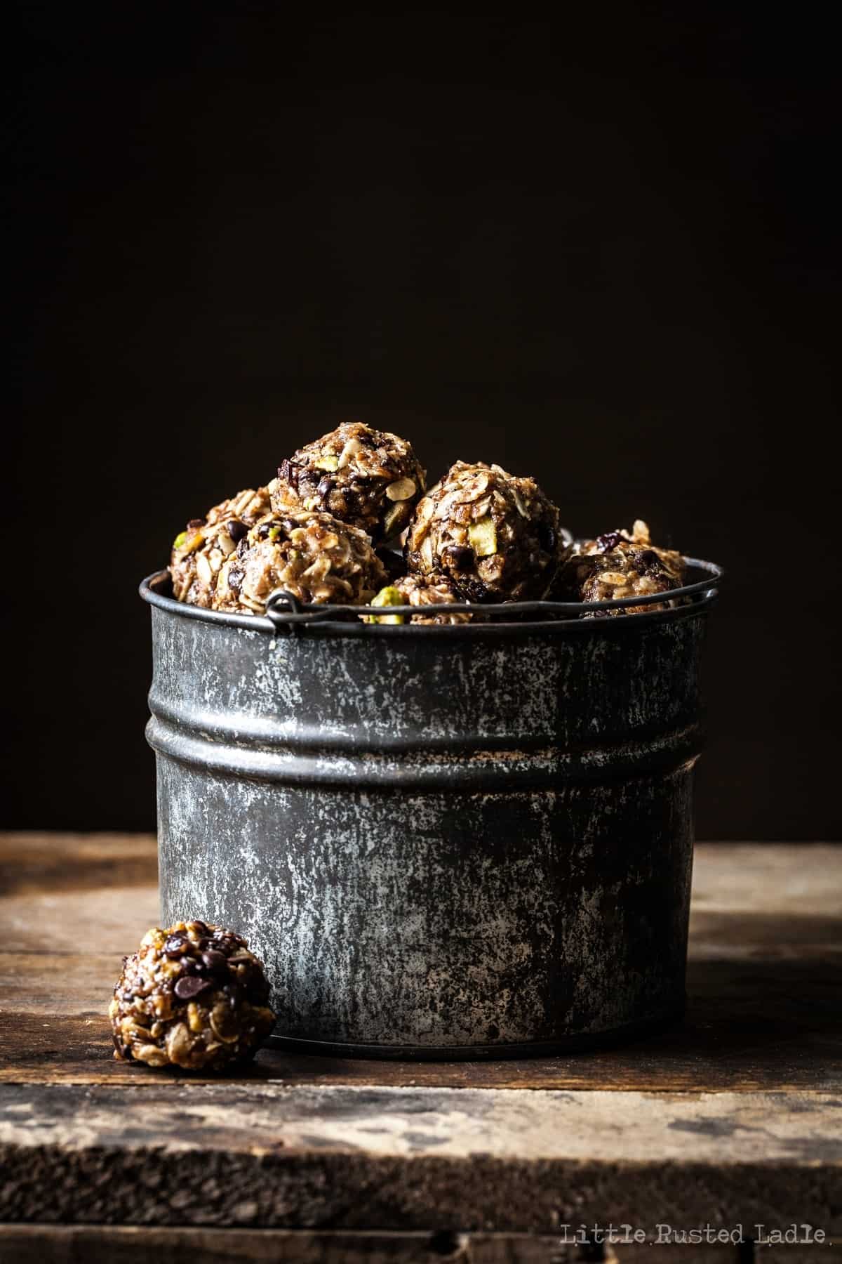 Cherry Energy Balls - Ancient Grains - Little Rusted Ladle - 008-96 WM