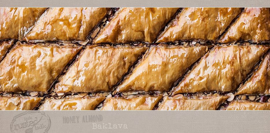 Baklava Recipe with Honey and Almond - Little Rusted Ladle