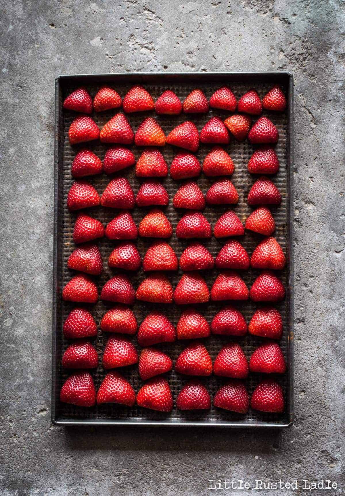 Fresh Strawberry Pie Food Photography - Little Rusted Ladle003- WebWM