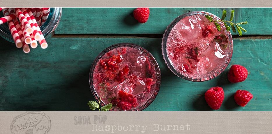 Raspberry Burnet - Soda Pop - Simple Summer Drink - Food Photography - Little Rusted Ladle - WebFB