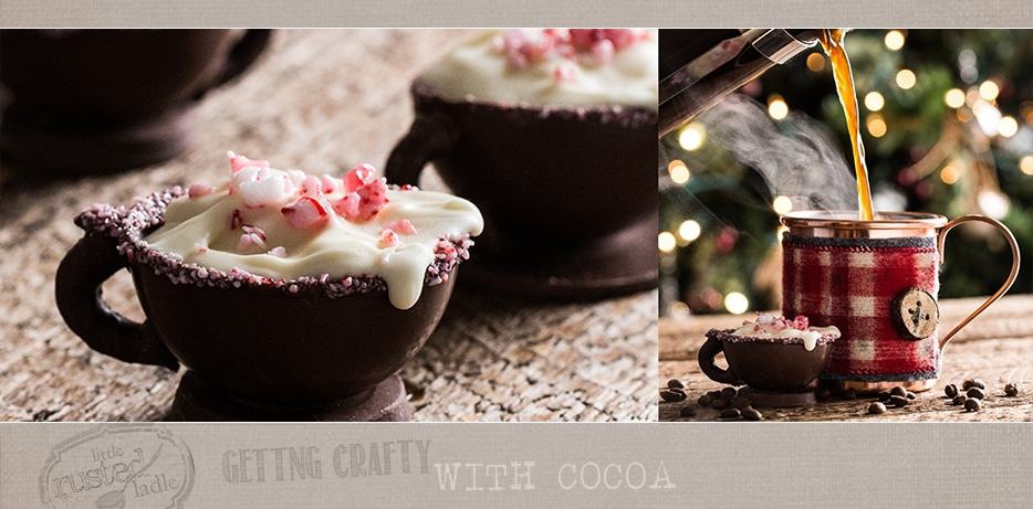 Hot Cocoa Craft - Peppermint Mocha - www.littlerustedledle.com