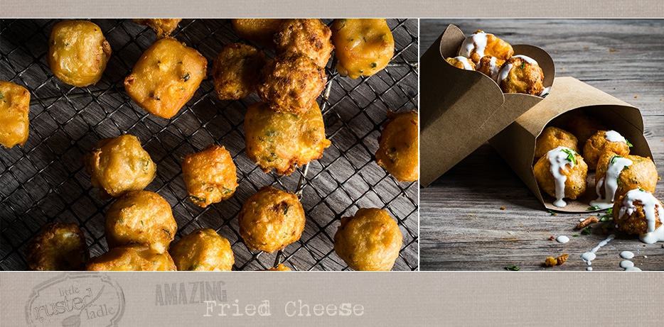 Amazing Fried Cheese - Football Superbowl Party Best Appetizer Ever - Little Rusted Ladle - Jena Carlin Photography -fb