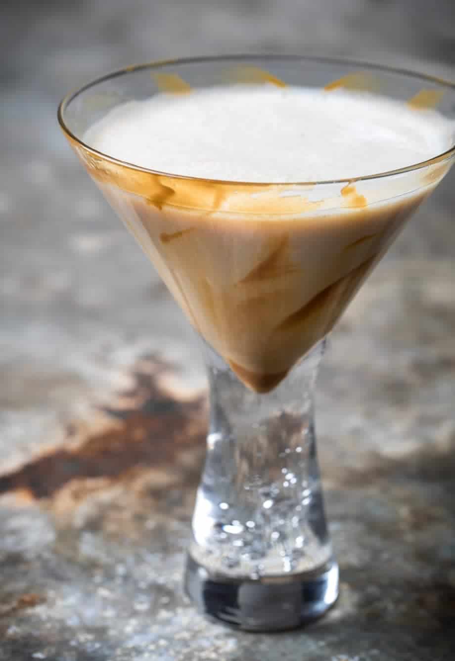 Carmel on Glass Martini