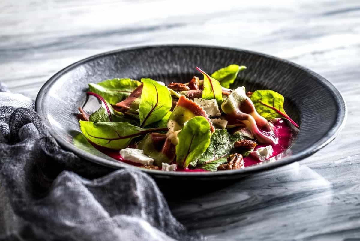 Bowl of Triple Beet Soup