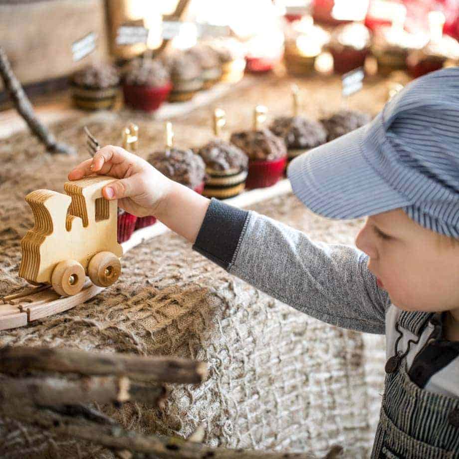 Chocolate Cupcake Train