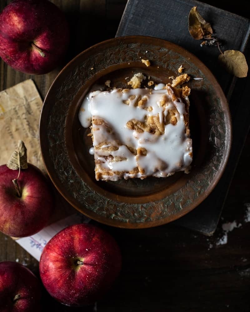 Cinnamon Apple Squares to feed a crowd recipe