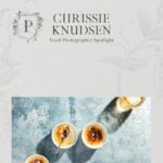 crème brulee cover tile of food photographer Chrissie Knudsen
